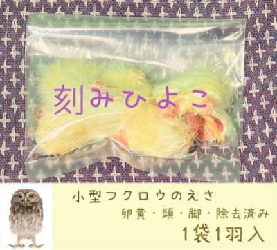 画像1: 冷凍 カットひよこ
